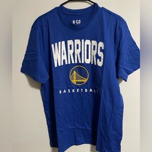 NBA Blue Warriors Short Sleeve Tee